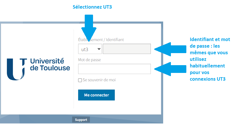 Fenêtre d'authentification pour accéder à la documentation en ligne